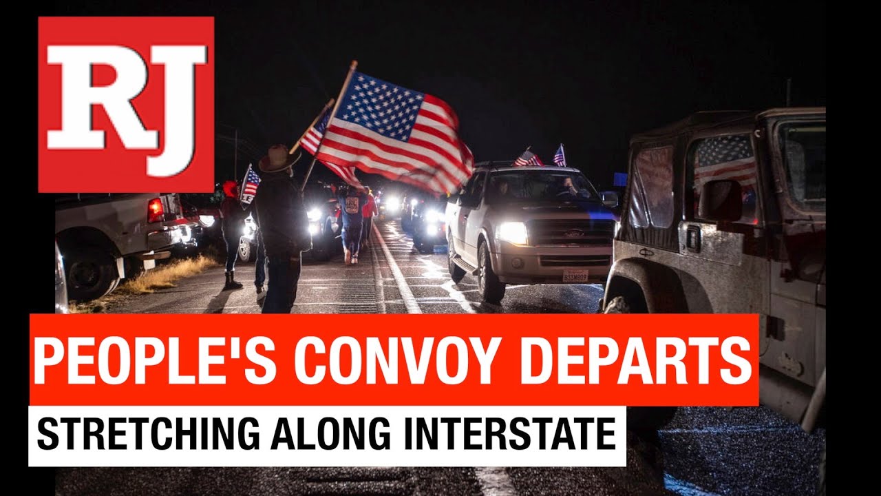 ⁣American convoy kicks off 2,500-mile journey