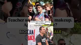 Celebrity Charlie Kirk vs Teacher: The “What Is a Woman?” Debate  #charliekirk #debate Profile