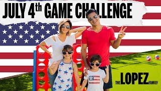 Lopez Family July 4th Game Challenge! by Mario Lopez 11,248 views 5 years ago 5 minutes, 24 seconds