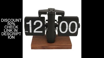 Automatically Page Turning Flipping Clock for Modern Home Office Decoration.Full of Sense of Technol