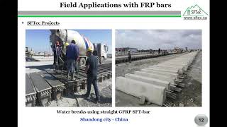 Webinar #1 - Design of Flat Plates using Glass Fiber Reinforced Polymer (GFRP) Bars | SFTec Canada