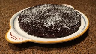 French chocolate cake -