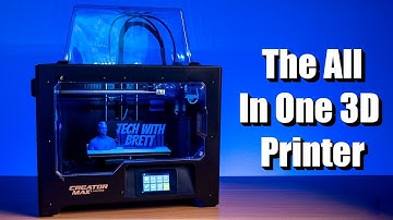 The 3D Printer That Can Do It All, FlashForge USA Creator Max Review