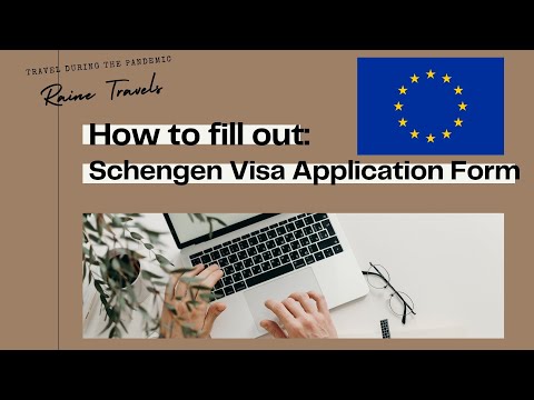 How to fill out the Schengen Visa Application Form (Tourist Visa/Short Stay) | Schengen Visa part 5
