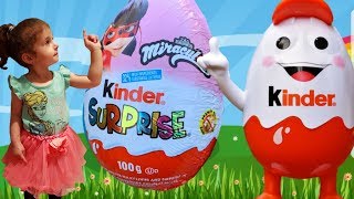 Огромное яйцо Kinder Surprise / обзор игрушки. Огромное яйцо Kinder Surprise / обзор игрушки.
