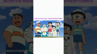 Nobita was full grup adventures ♥️?shorts trending friendship Nobita Doraemon cartoon