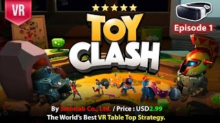Toy Clash Gear VR EP 1 - Get ready for a fierce battle with mighty magic & unique toys on table-top! screenshot 4