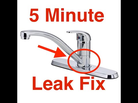 kitchen-faucet-leaks-at-the-ba