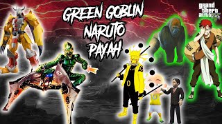 Upin dapat Gorilla baik hati, Sultan Bocil diganggu Green Goblin jahat bersama Naruto dan Gara, GTA5