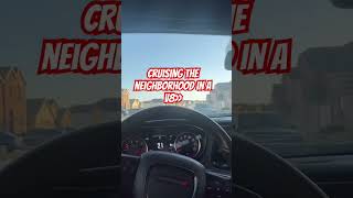 cruising in a v8 #hemilife #v8power #v8engine #dodgechallenger #reels