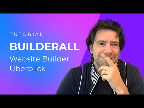 Builderall Tutorial Deutsch (02/01): Website Builder Überblick