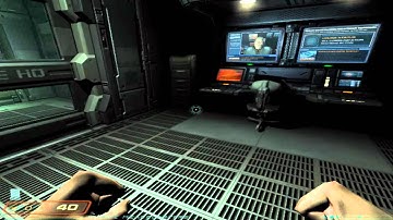 Doom 3 w/ Little Brother Part 1- Welcome to Mars!