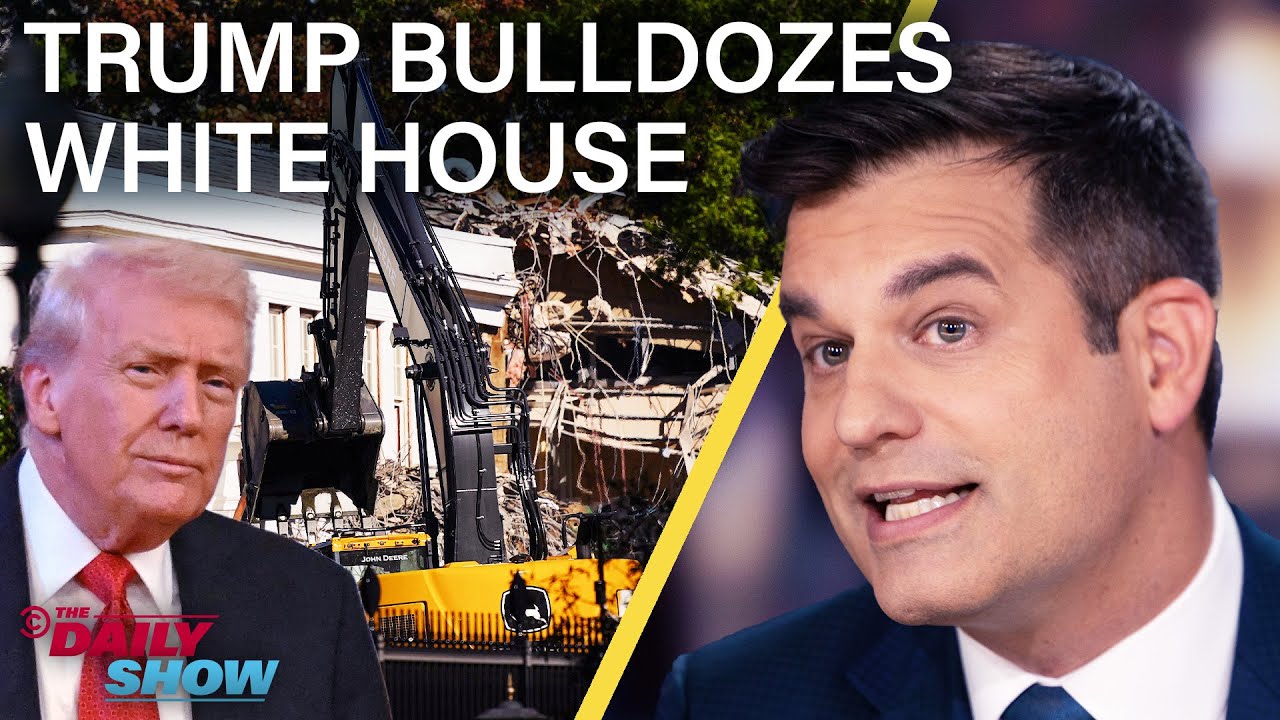 Trump Wrecks White House & New GOP Nazi Group Chat Drops | The Daily Show