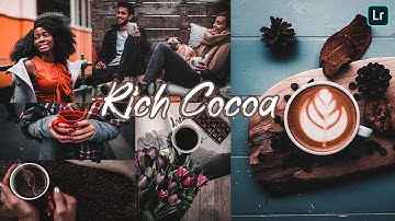 Lightroom Mobile Presets Free DNG - Rich Cocoa mobile lightroom preset 2020