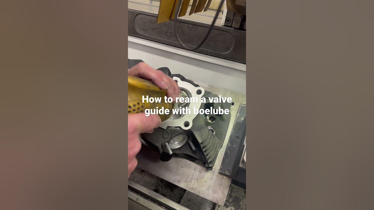 Short Block Charlie’s How to Ream a Valve Guide YouTube