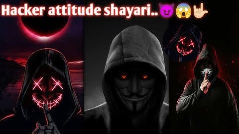 hacker attitude status 😈 || 😎hacker shayari status || 😍 hacking lover status || #vabbyshayari