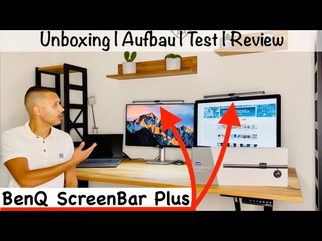 Test : BenQ ScreenBar Plus, la lampe de bureau LED parfaite ? -  HardwareCooking