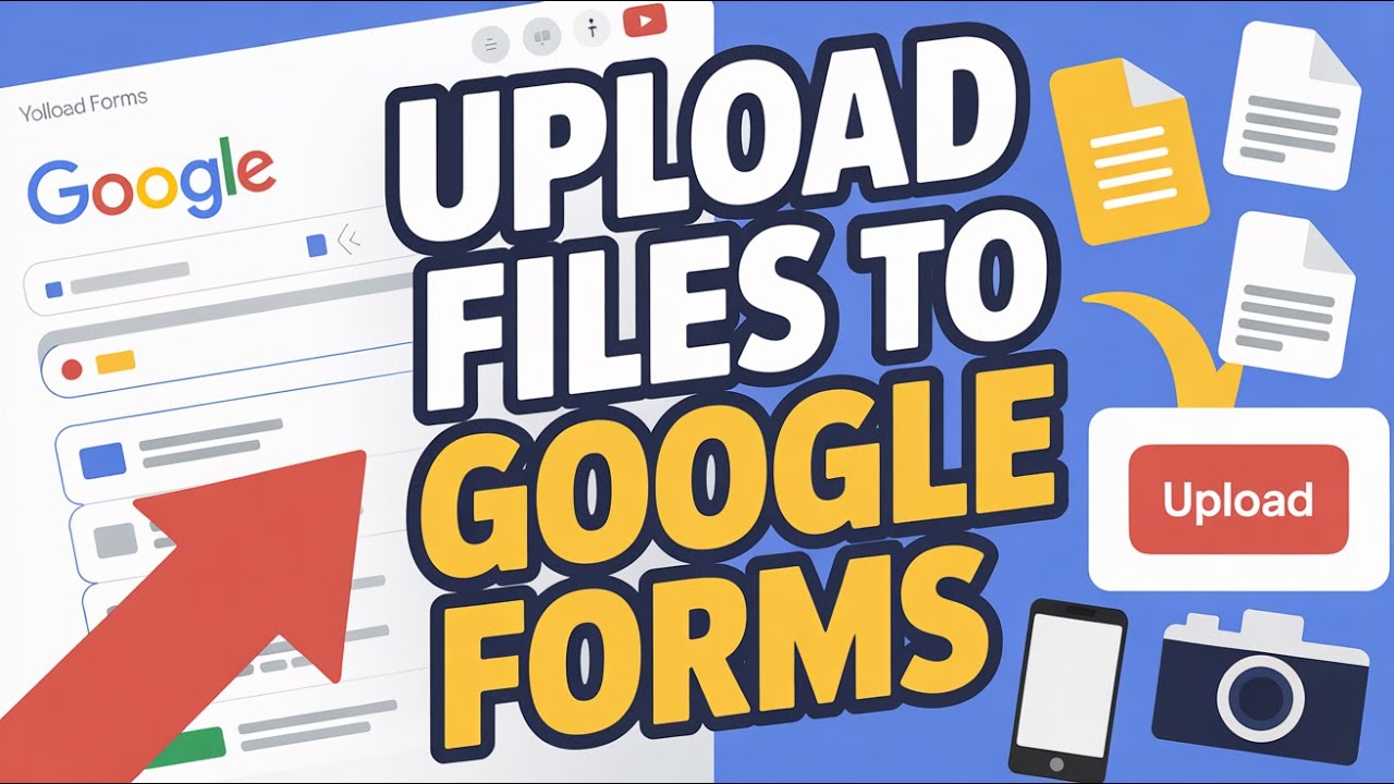 How to Let Users Upload Files & Photos in Google Forms - YouTube