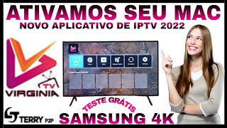 TESTE AGORA VIRGINIA PLAYER NOVO APLICATIVO DE IPTV PARA SMART TVS SAMSUNG ATIVAMOS MAC screenshot 5