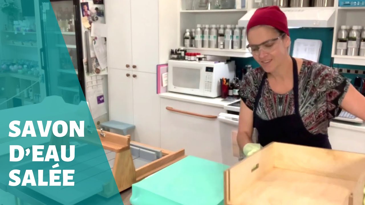 Savon d’Eau Salée [Saponification à Froid]