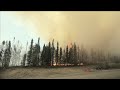 Firefighters create fire buffer against the Card Street Fire