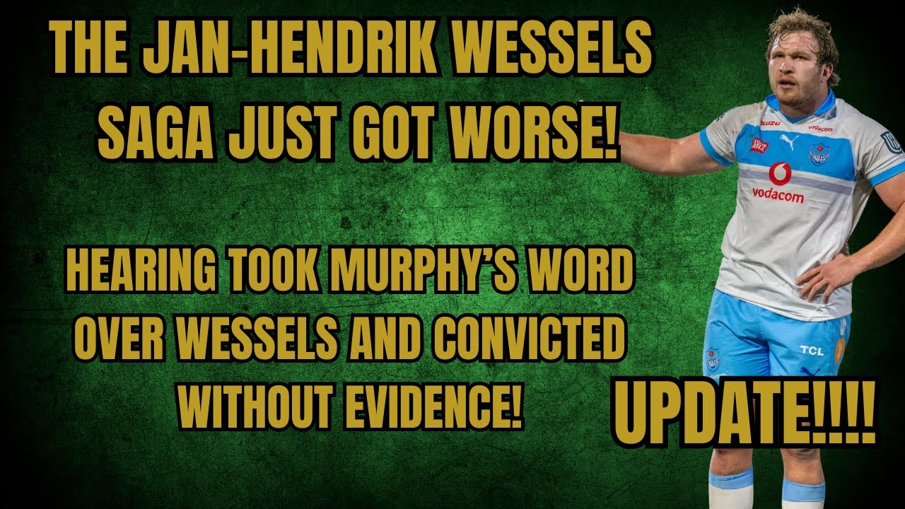 IT JUST GOT WORSE: Confirmed that Jan Hendrik Wessels was convicted on opposing player's word alone!