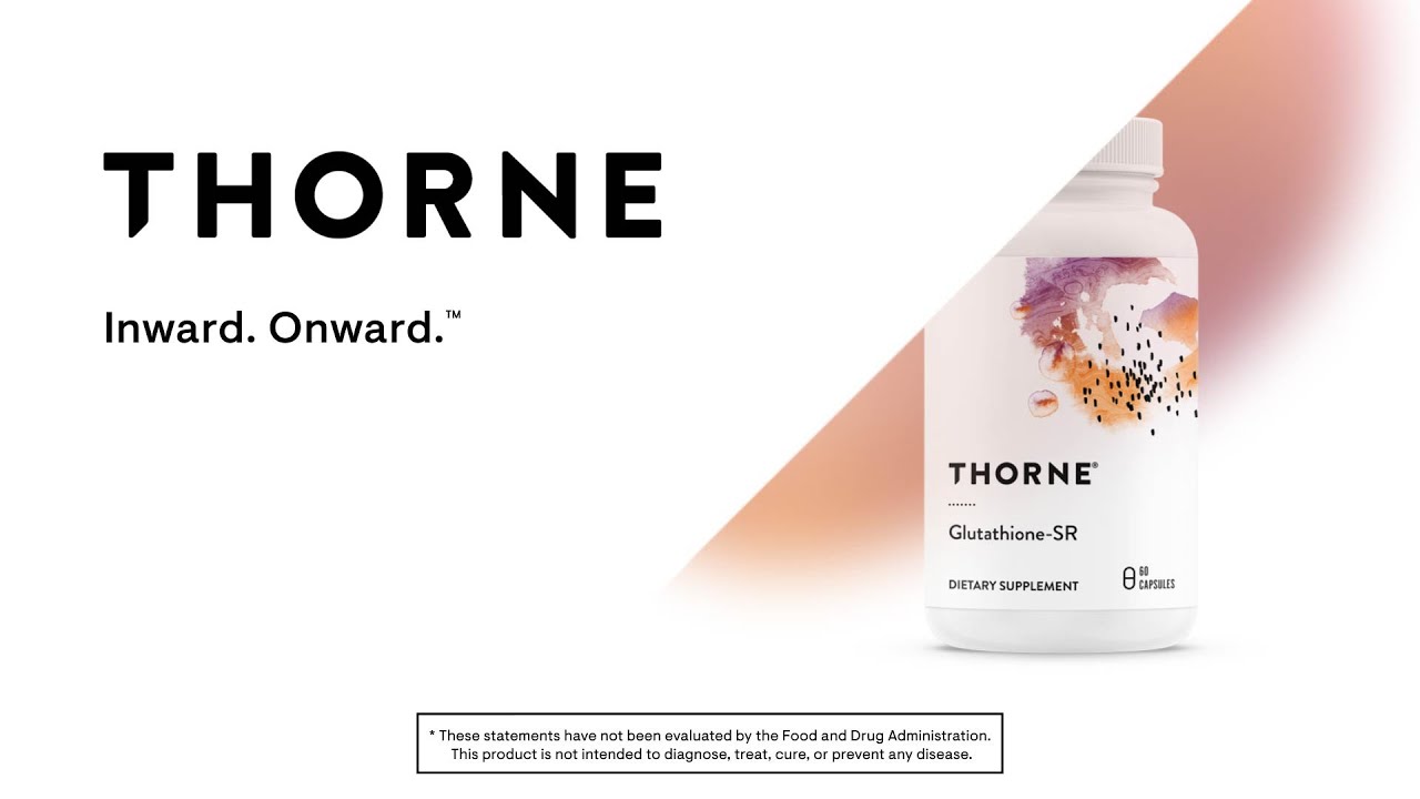 thorne research glutathione Glutathione-SR Supplement