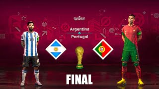 Argentina Vs Portugal - FIFA World Cup Final - FIFA 23 Gameplay 4K