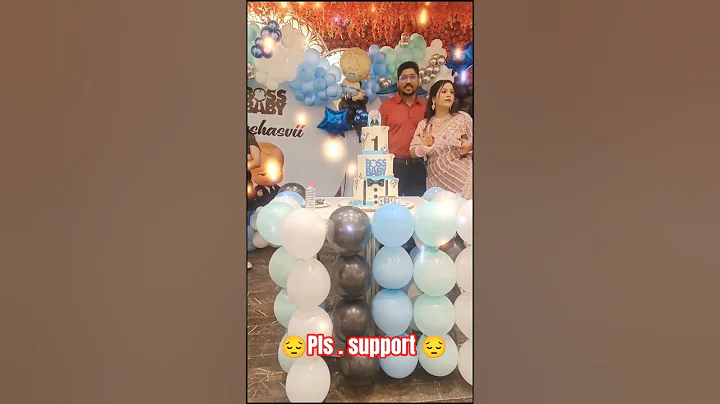 || 🙏Please support friend 🙏||boss baby theme decoration||#short #youtube shorts