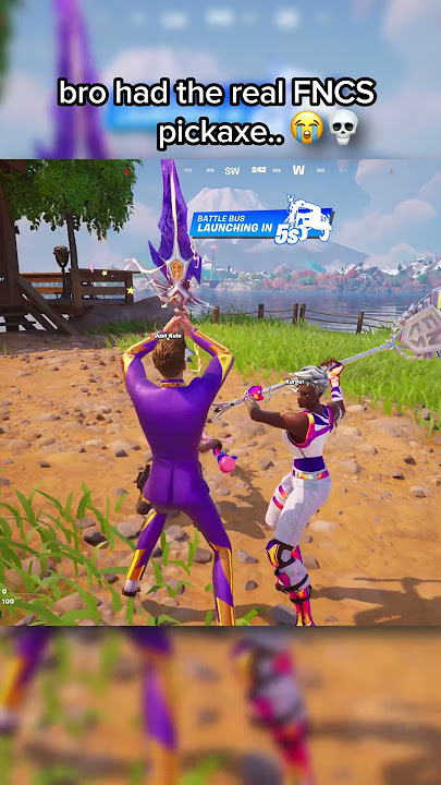 Bro had the REAL FNCS Pickaxe 💀#shorts