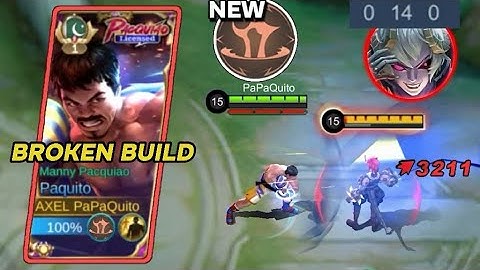 NEW EMBLEM Paquito is BROKEN! 💥 EXP Lane Build & Dyrroth Counter Guide