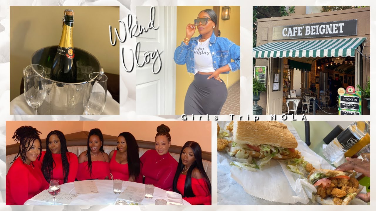 ||WKND VLOG in New Orleans|| Girls Trip 2021! B-day Celebration! The Best Places to Eat! Epic TurnUp