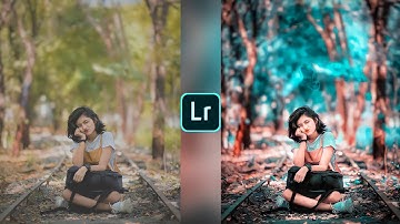Lightroom teal and orange effect photo editing tutorial | lightroom background colour change preset