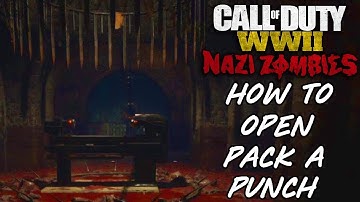 HOW TO OPEN PACK A PUNCH IN "The Final Reich"!! Call Of Duty WW2 Nazi Zombies Tutorial/Guide