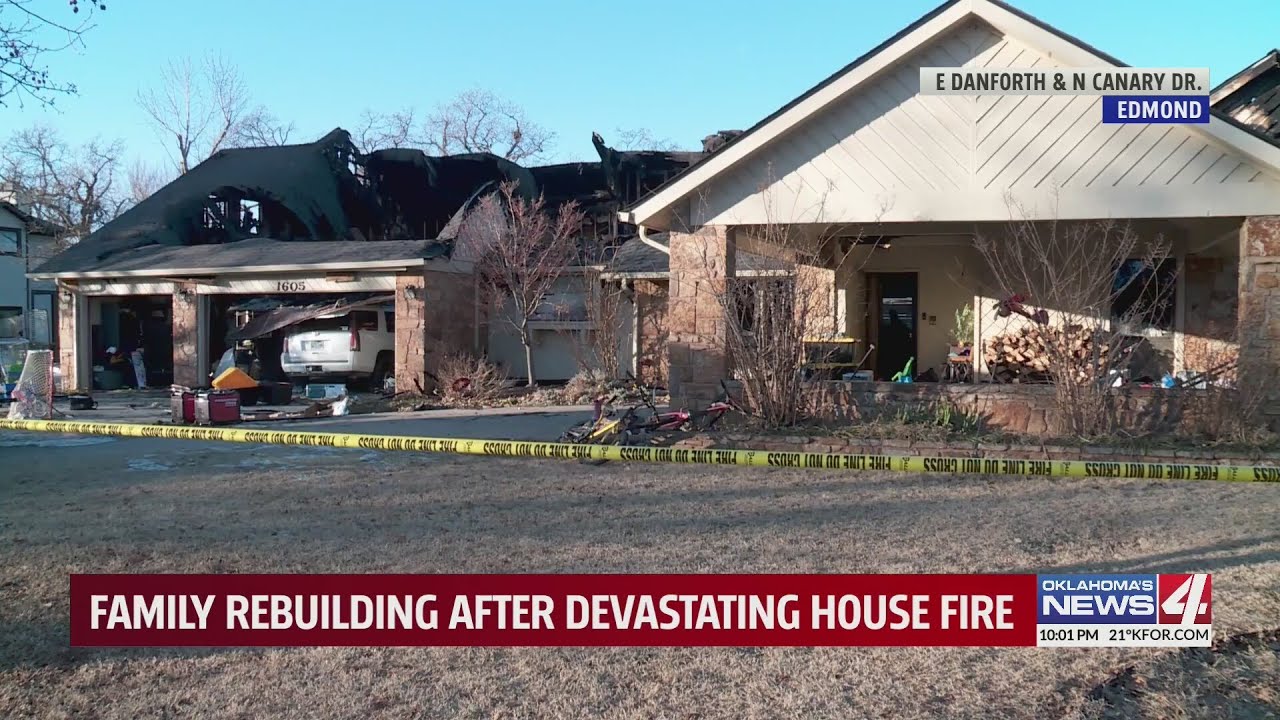 Edmond family loses everything in house fire YouTube