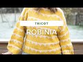 Robinia sweater danne ventzel  podcast tricot 