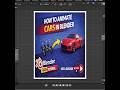 Blender Car Rig Animation in 60 Seconds | Easy Wheel Rotation Setup #blender #blendertutorial #car