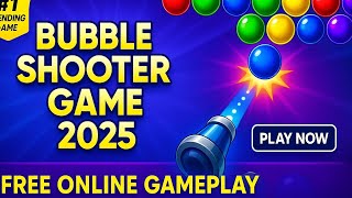 "Bubble Shooter Game 2025 🎯 | Best Free Bubble Shooter Gameplay | Android Puzzle Game 🔥" screenshot 5