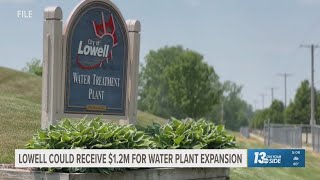 Lowell could receive $1.2 million for water plant expansion