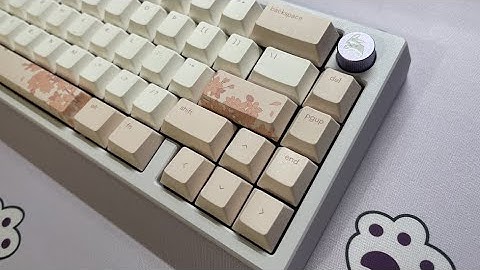 Zoom65 EE v2 w/ Lubed Banana Splits Sound Test