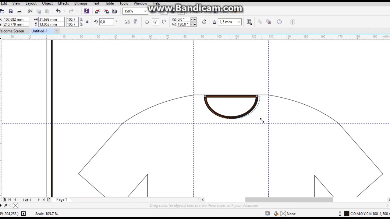 Tutorial mendesain baju  menggunakan aplikasi coreldraw  