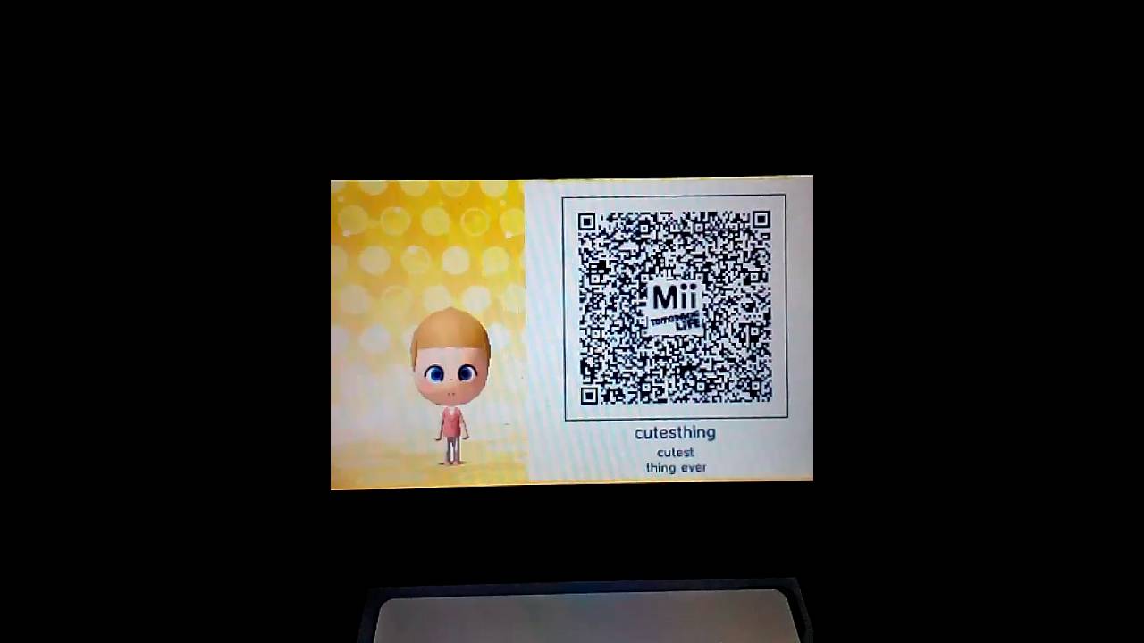 Cute mii qr codes collection 1 - YouTube.