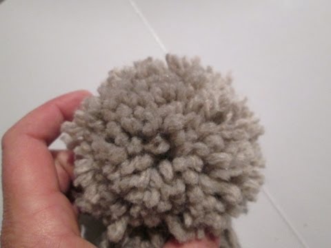 Fabriquer un pompon