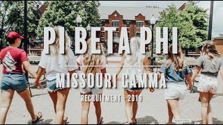 Pi Beta Phi - Recruitment Video 2019