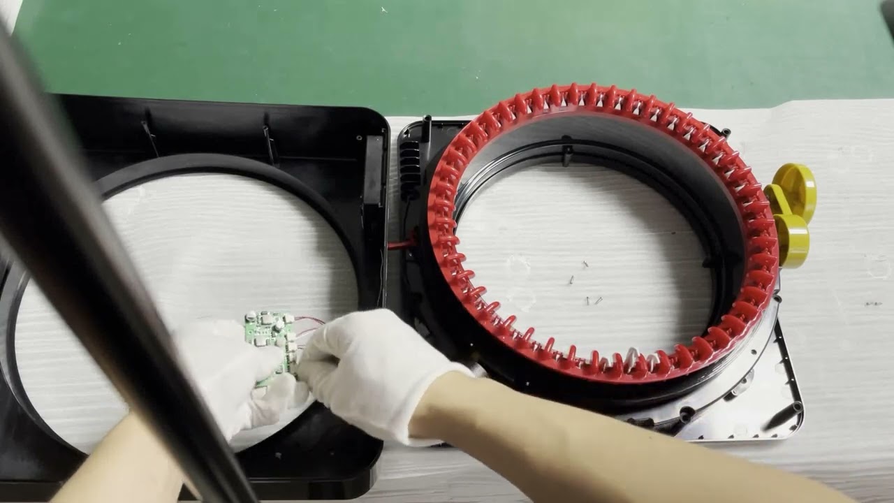 Jamit Electric Knitting Machine ~ Reviewing Tube and Panel