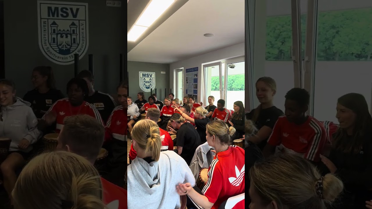 Ein Team 😍❤️🤍 #FCUnion #FCU #union #frauenfußball #trommeln