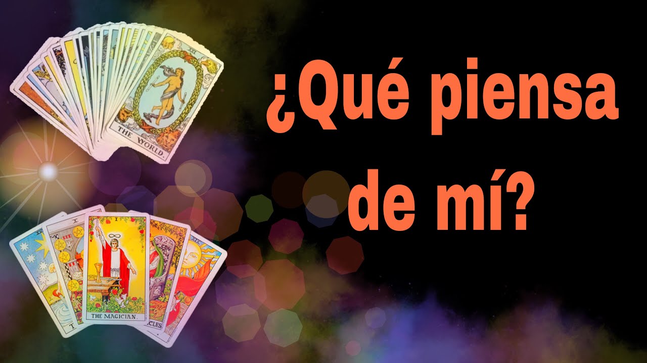¿QUÉ PIENSA DE MÍ? | Tarot Interactivo | ¿Qué siente por mí? - YouTube