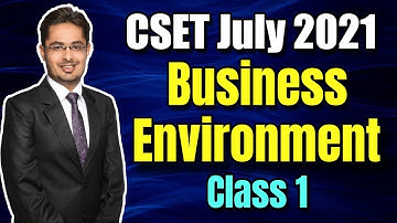 FREE CSEET Business Environment Class 3 | Super 30 Days Batch | FREE CSEET Online Classes