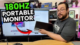 Arzopa 16.1 180Hz Portable Monitor Review Stunning 2.5K Qhd For Gaming Work