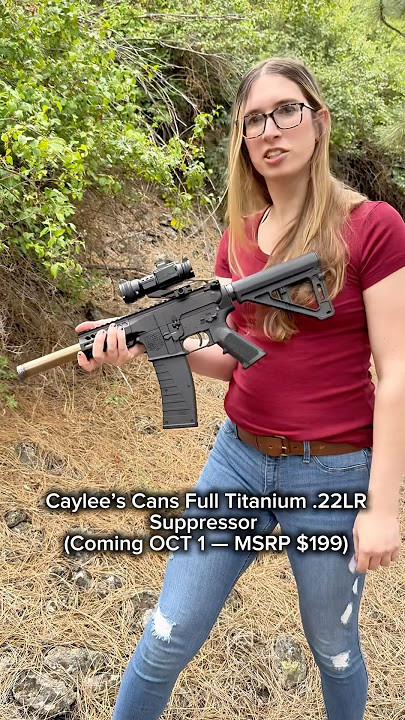 Full Titanium Suppressor for $199 #cayleescans